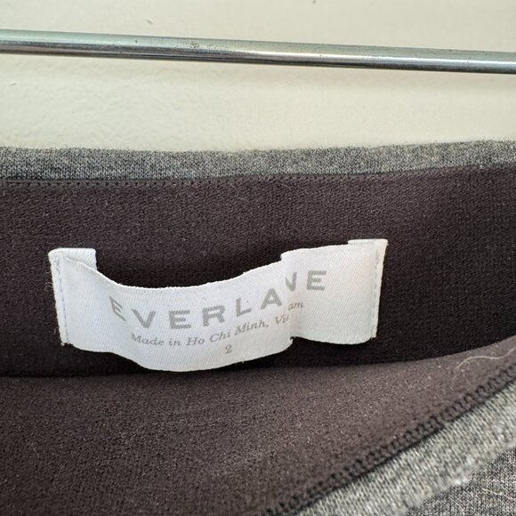 Everlane Street Fleece Scuba skirt Size 2 - Picture 3 of 5